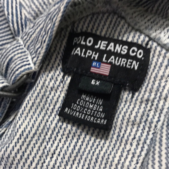 Vintage Polo Ralp Lauren Striped Dress Size 6x❤️ - Picture 3 of 6